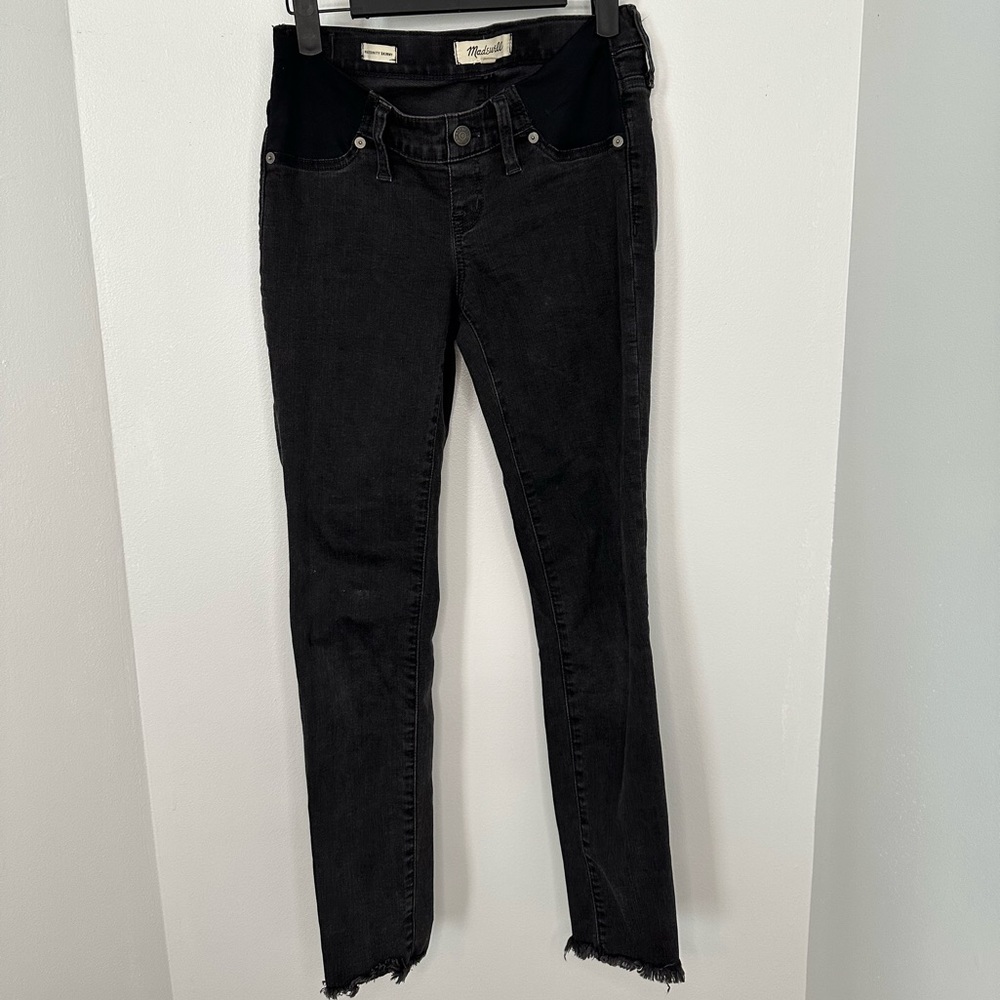 Madewell Maternity Skinny Jeans Below the Belly